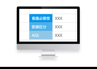 看護必要度・医療区分・ADLに対応